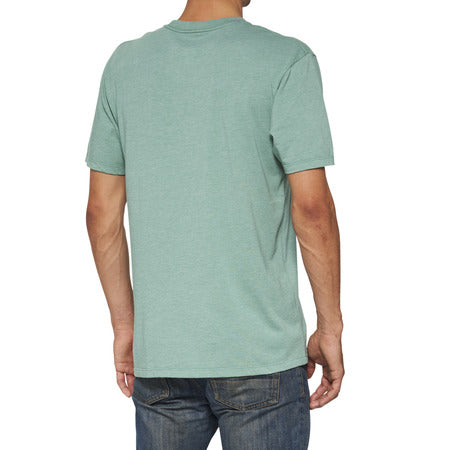 ICON Camiseta de Manga Corta Azul Océano Jaspeado