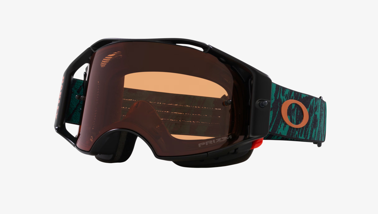 AIRBRAKE MTB VIRIDIAN STRIPED OAKLEY GOOGLES