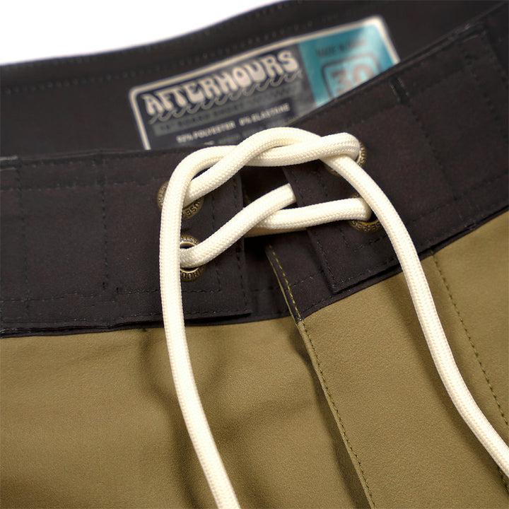 After Hours 18" 3-Pocket Bomber Boardshort - Olive