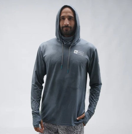 Waterman Fishing Hoodie Gris