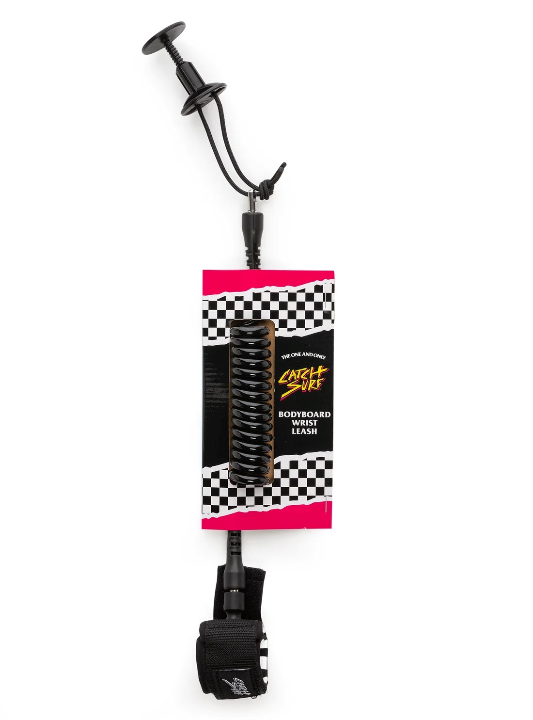 Correa Bodyboard Catch Surf con Plug y Swivel Antienredo