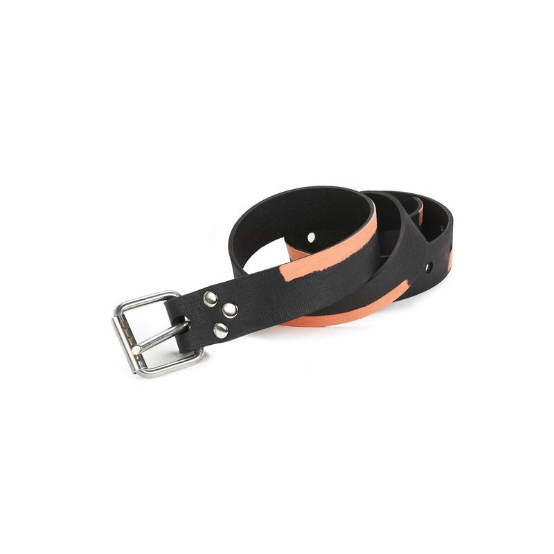 Cinturón De Peso 57" Riffe Marseilles Negro/naranja