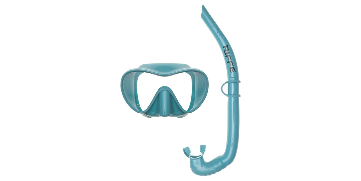 Conjunto de máscara y tubo de snorkel Pāua Collection