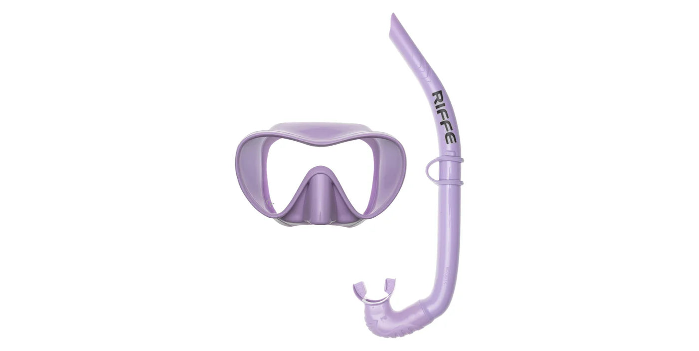 Conjunto de máscara y tubo de snorkel Pāua Collection