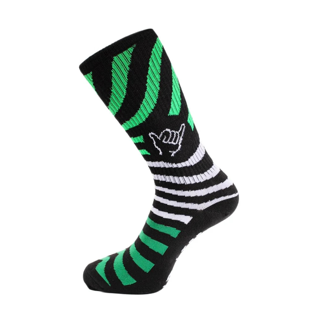 Calcetin Green Zebra