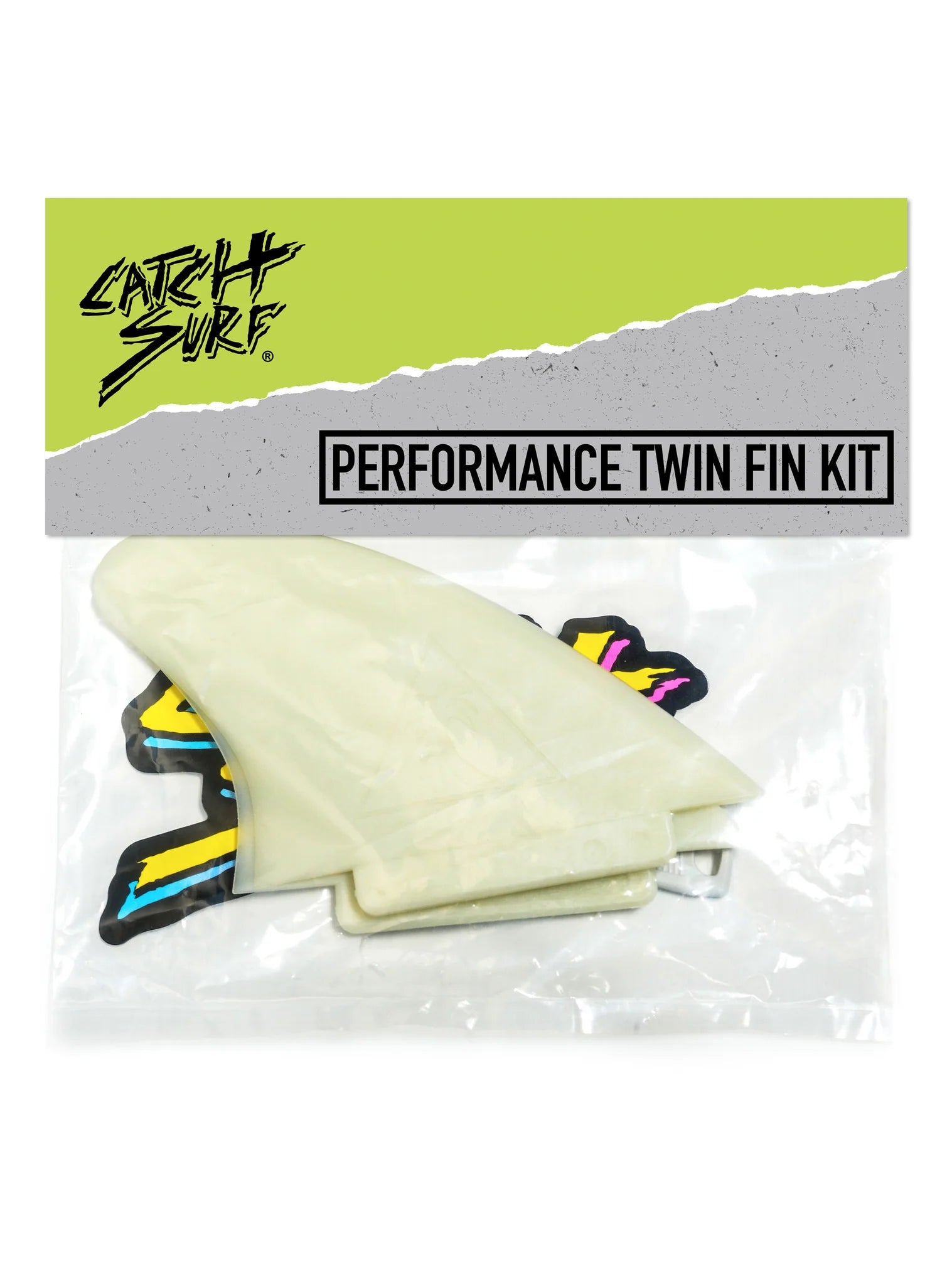 Set De 2 Quillas Hi-Perf Twin Fin