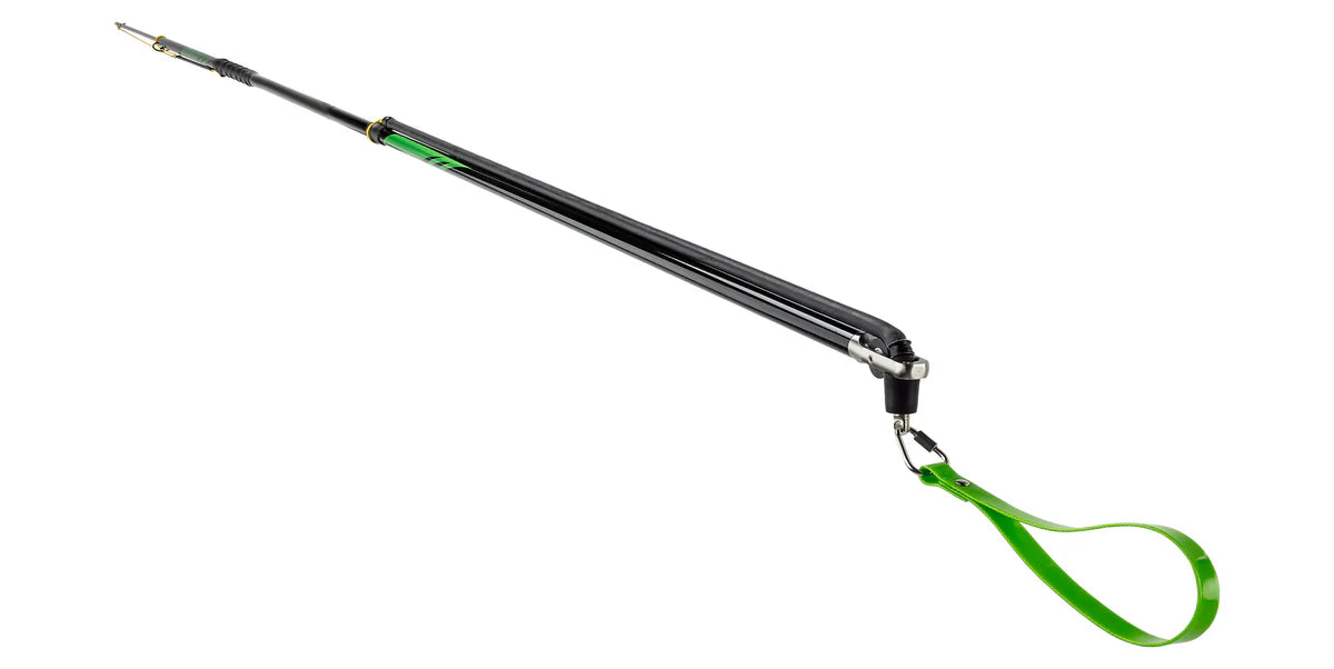 Kit de lanza de poste compuesto MAMBA ROLLER - 9 PIES / 3 PIEZAS