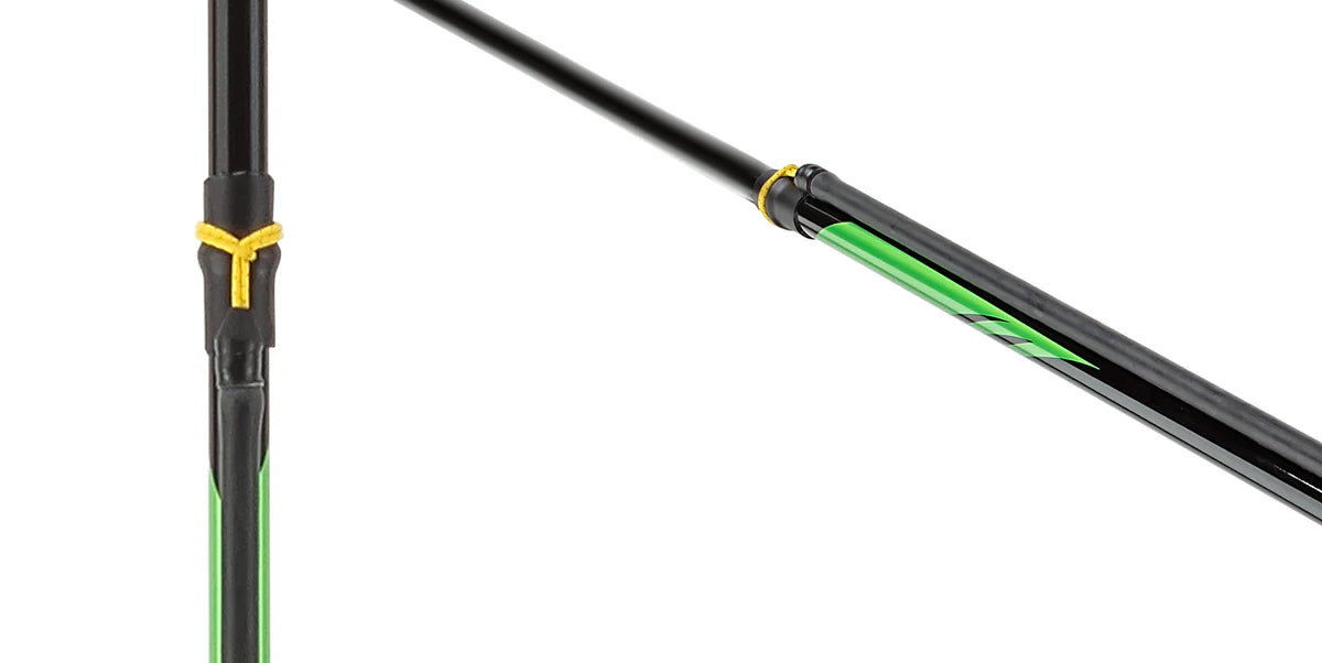 Kit de lanza de poste compuesto MAMBA ROLLER - 9 PIES / 3 PIEZAS