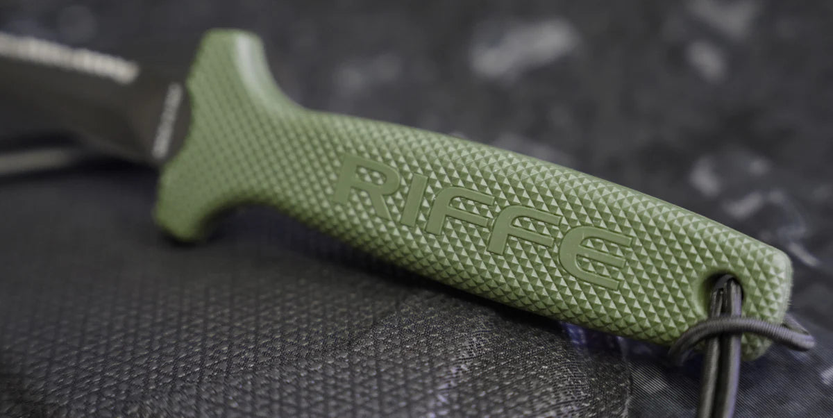 Cuchillo EDC (Every Dive Carry) 3.5 Riffe (Verde ejercito)