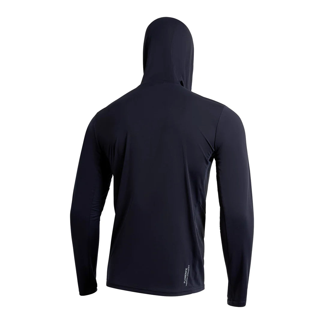 Sun Pro Long Sleeve Crossover Hooded UPF Shirt
