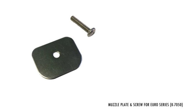 Placa De Boca Con Tornillo (Serie Europea)