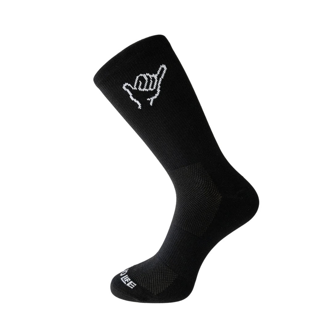 Calcetin Ciclismo Racing Line Black