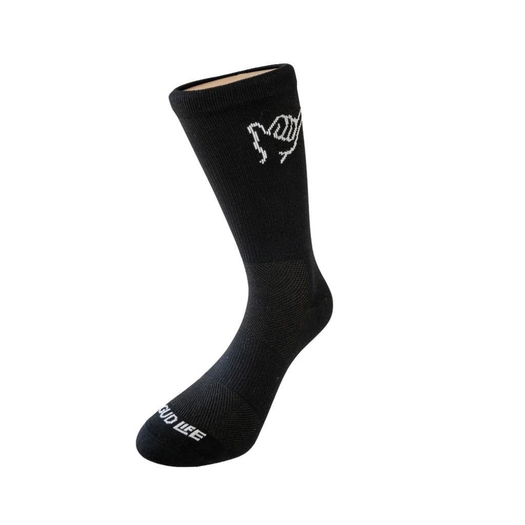 Calcetin Ciclismo Racing Line Black