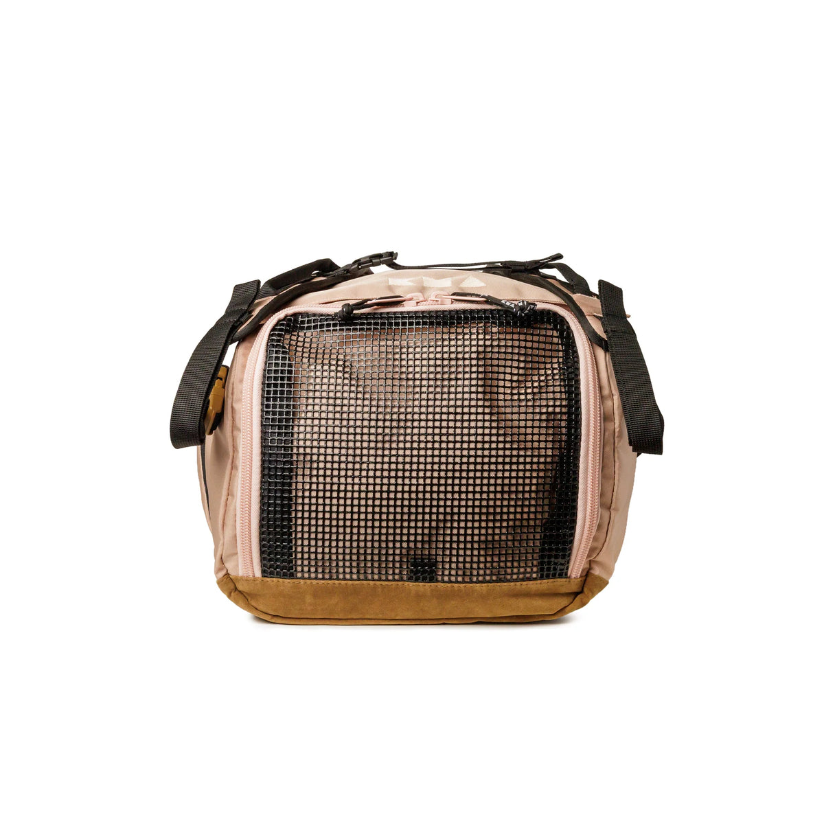 Mochila KMA Baja Vent para equipo de ciclismo, vista lateral, capacidad de 40L, resistente y diseñada para ciclismo.