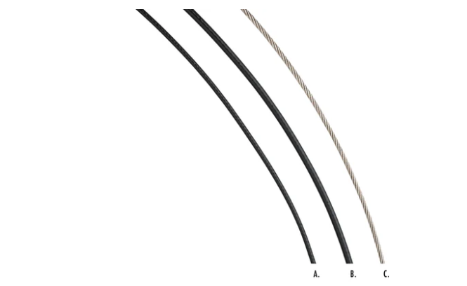 Línea De Tiro: Monofilamento Y Cable (Por Pie)