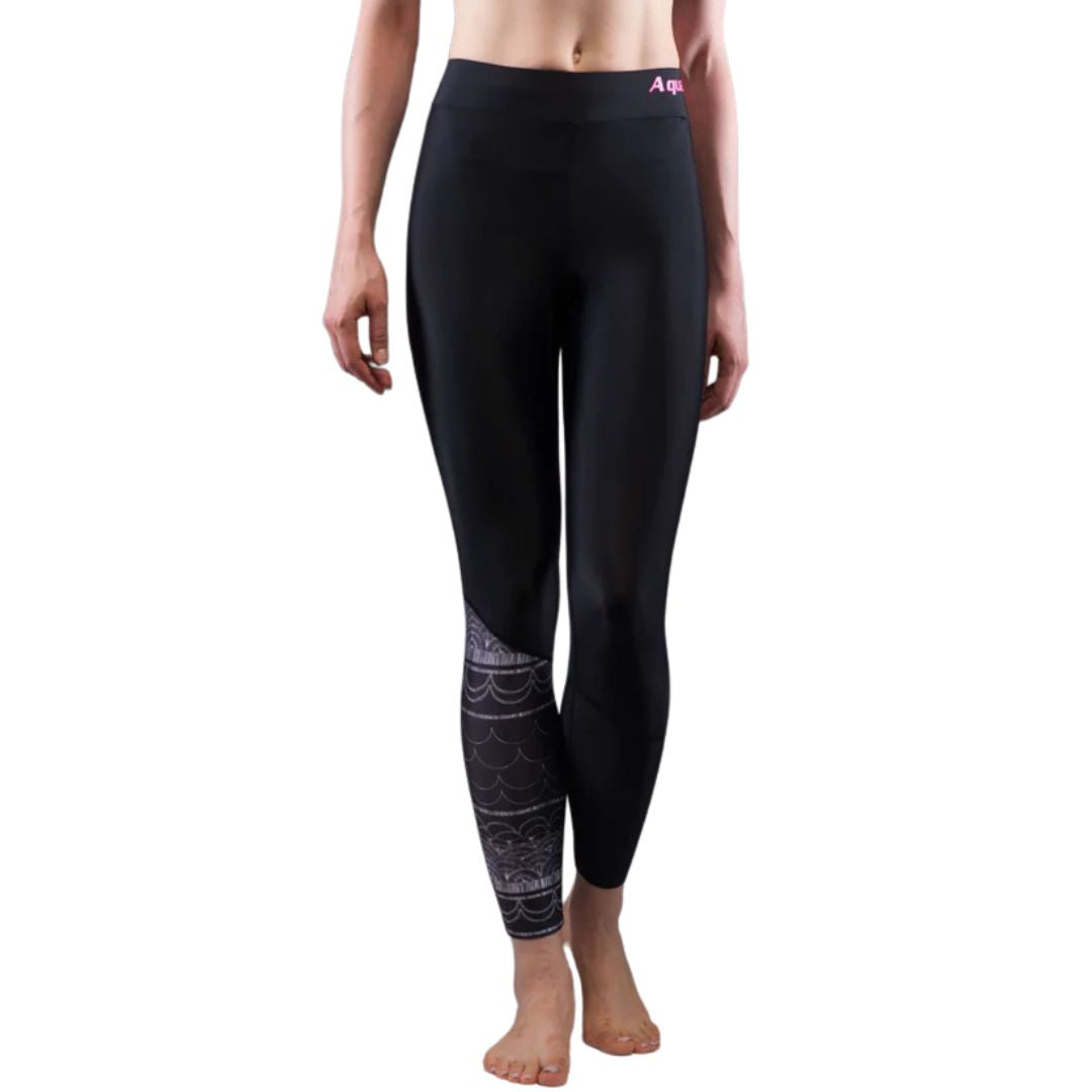 PNTS RASHGUARD AQUA MARINA NEGRO