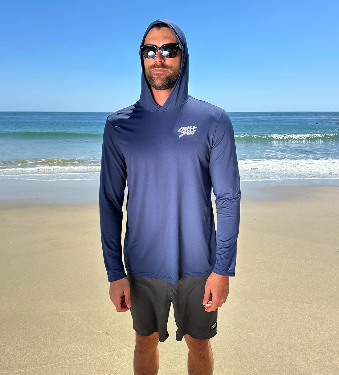 Rash Guard Slash Surf Manga Larga con Gorrito