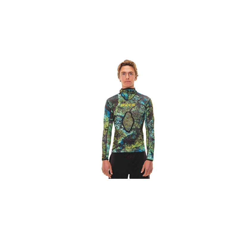 Rashguard Con Capucha Y Mangas Largas Riffe