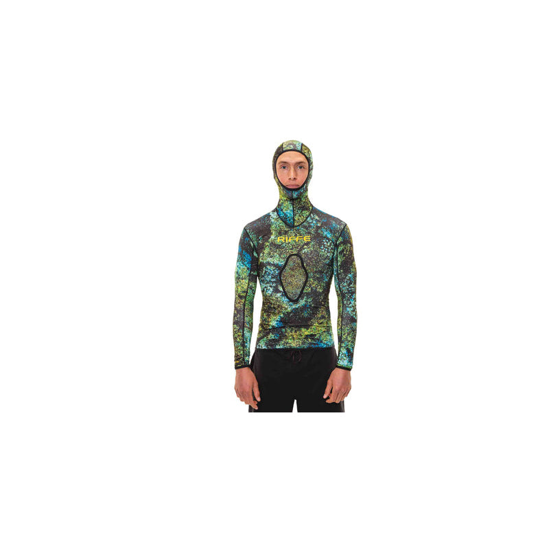 Rashguard Con Capucha Y Mangas Largas Riffe