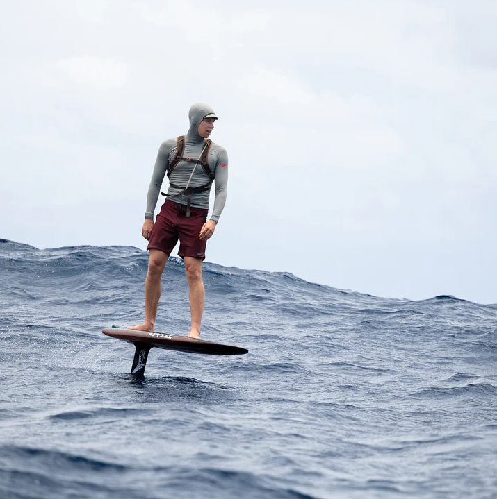 Hooded Rashguard Manga Larga