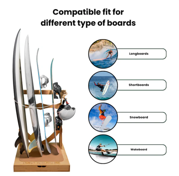 Rack Spirit Para Surfboards