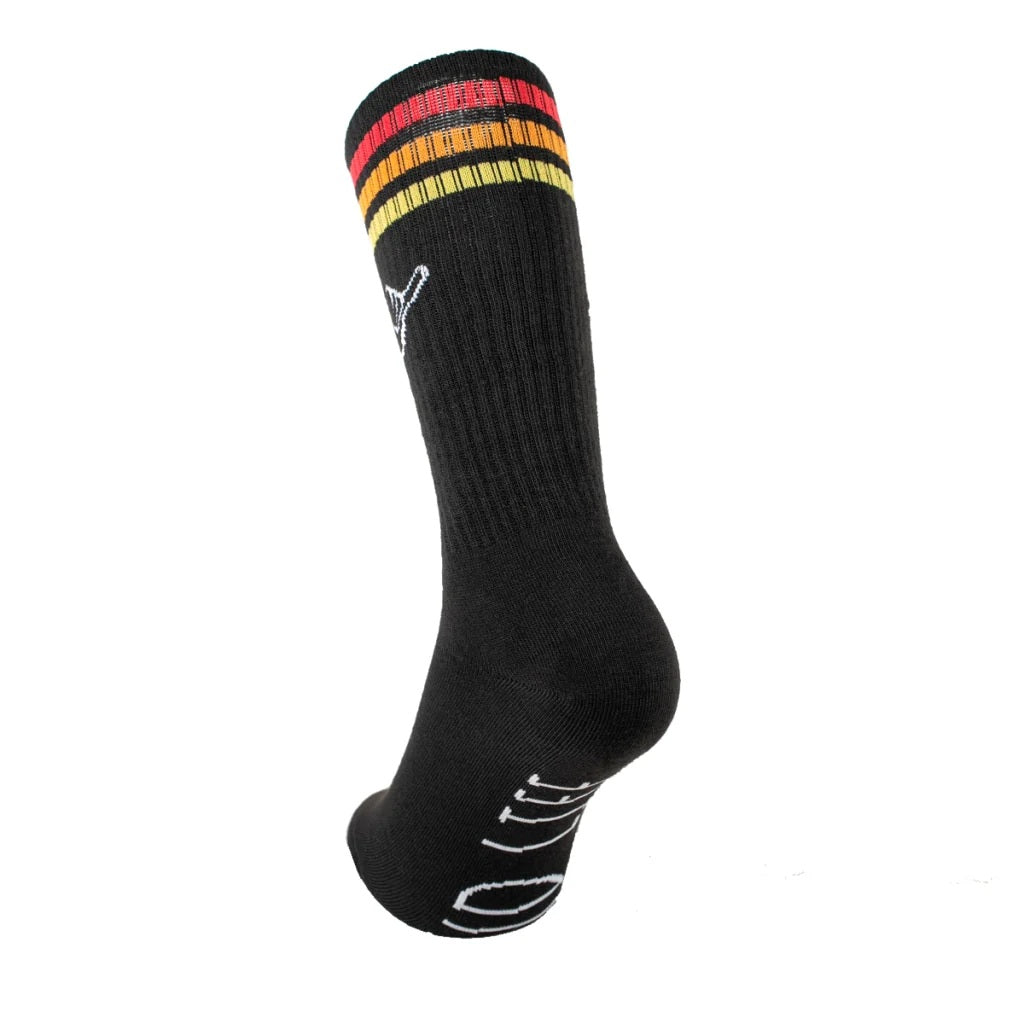 CALCETIN SHAKA STRIPES BLACK GUD LIFE