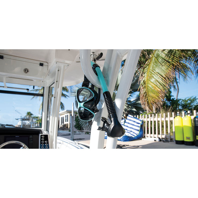 Set De Máscara Y Snorkel Premium - Nekton Azul Caribe Riffe