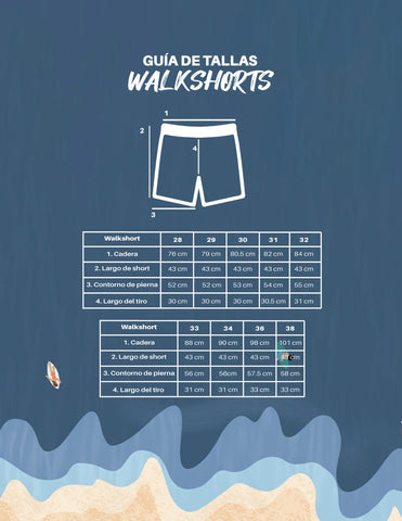 Boardshort BAPU Jerga Azul