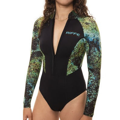 Traje De Neopreno De Manga Larga Riffe Syren De 2Mm Para Mujeres.