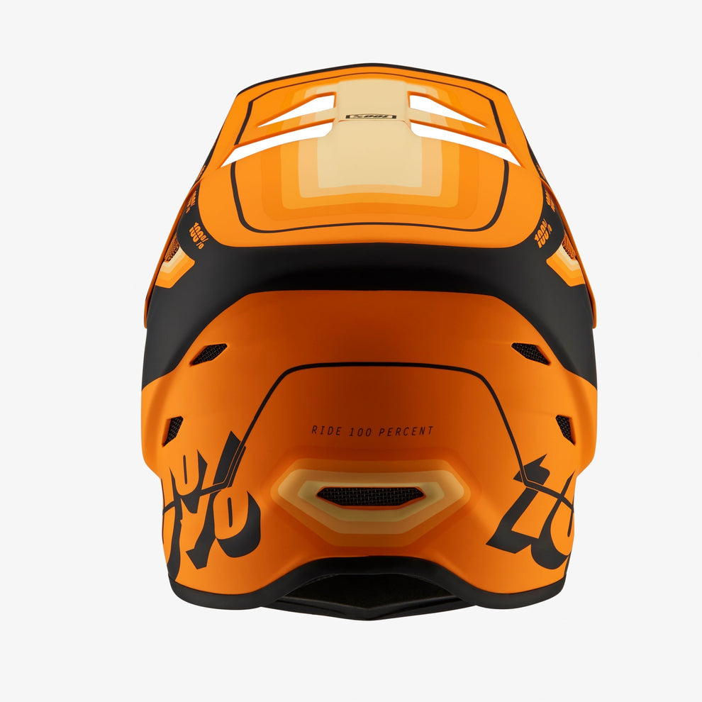 Casco STATUS YOUTH Topenga Naranja/Negro