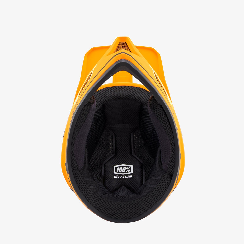 Casco STATUS YOUTH Topenga Naranja/Negro