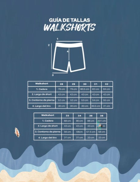 Walkshort Blue Room