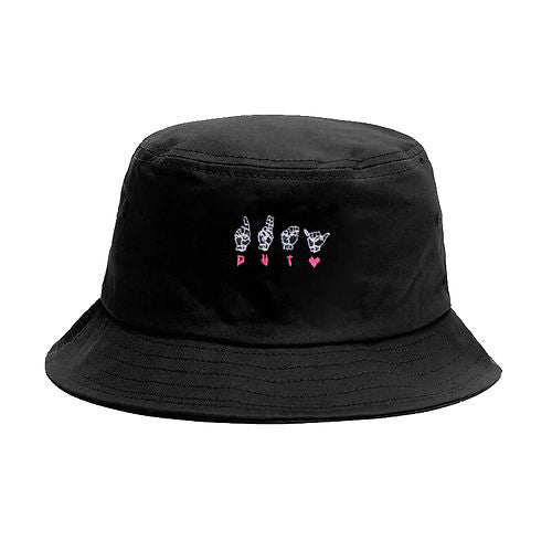 Sombrero DUT Señas Bucket Hat Black