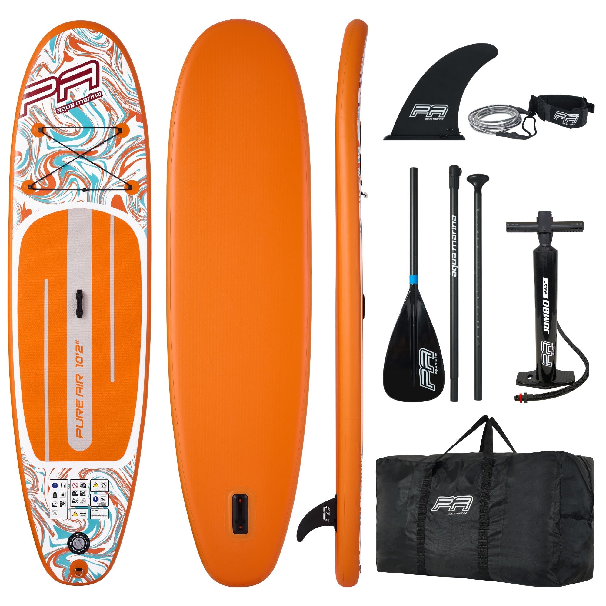 Paddle Board Inflable-Pure Air Coast (Orange) 3.2m/15cm