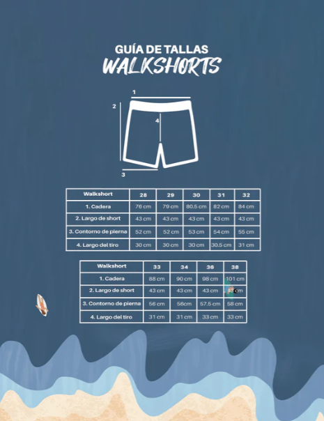 Walkshort Tinto