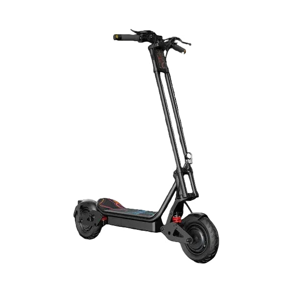 TREMOR Inmotion C10 electric scooter in black with dual motors, suspension, and 10-inch tires for urban commuting.