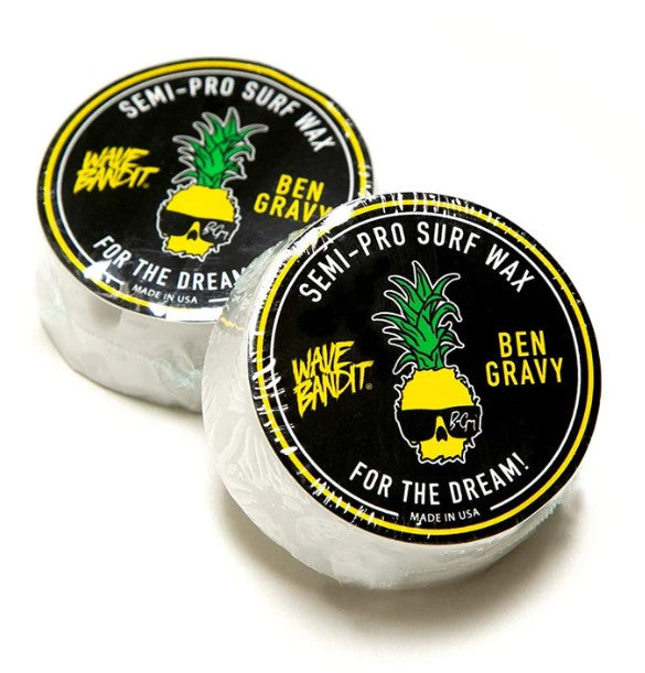 Barra individual De Cera Para Surf Wave Bandit x Ben Gravy