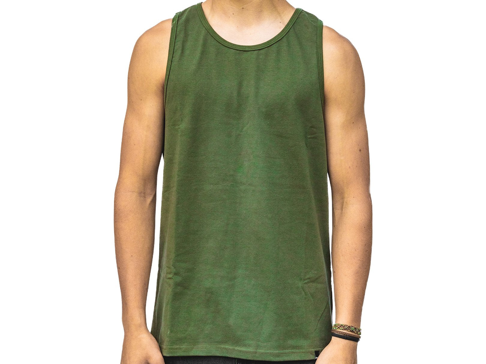 Men´s Bones Tank Tee (Seaweed)