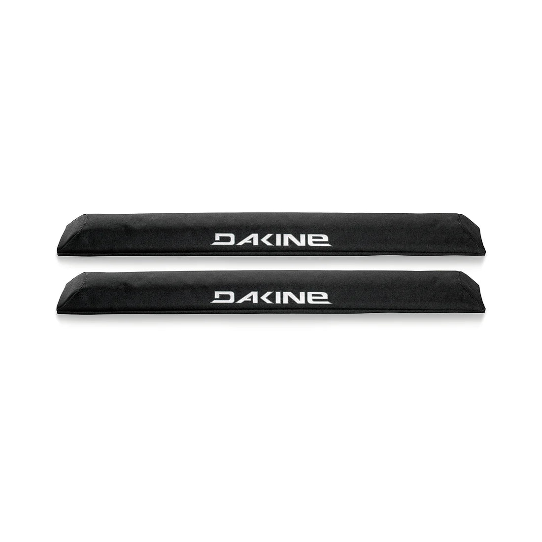 Cojines DAKINE Aero Rack Pad para barras de bicicleta, protección acolchada y resistente en color negro con logotipo de la marca.