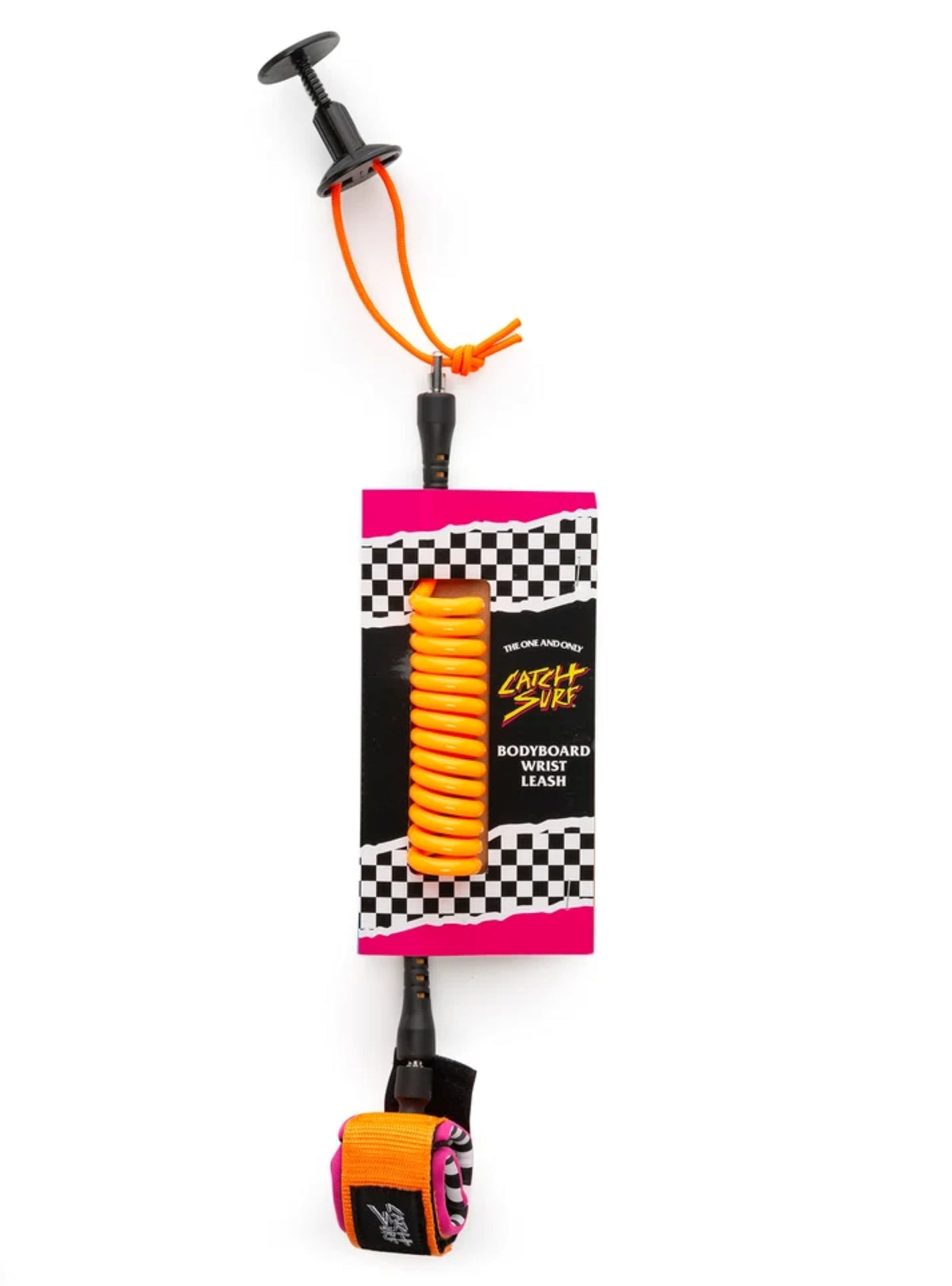 Correa Bodyboard Catch Surf con Plug y Swivel Antienredo