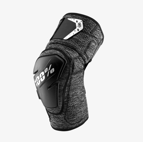 FORTIS Knee Guards Grey Heather/Black