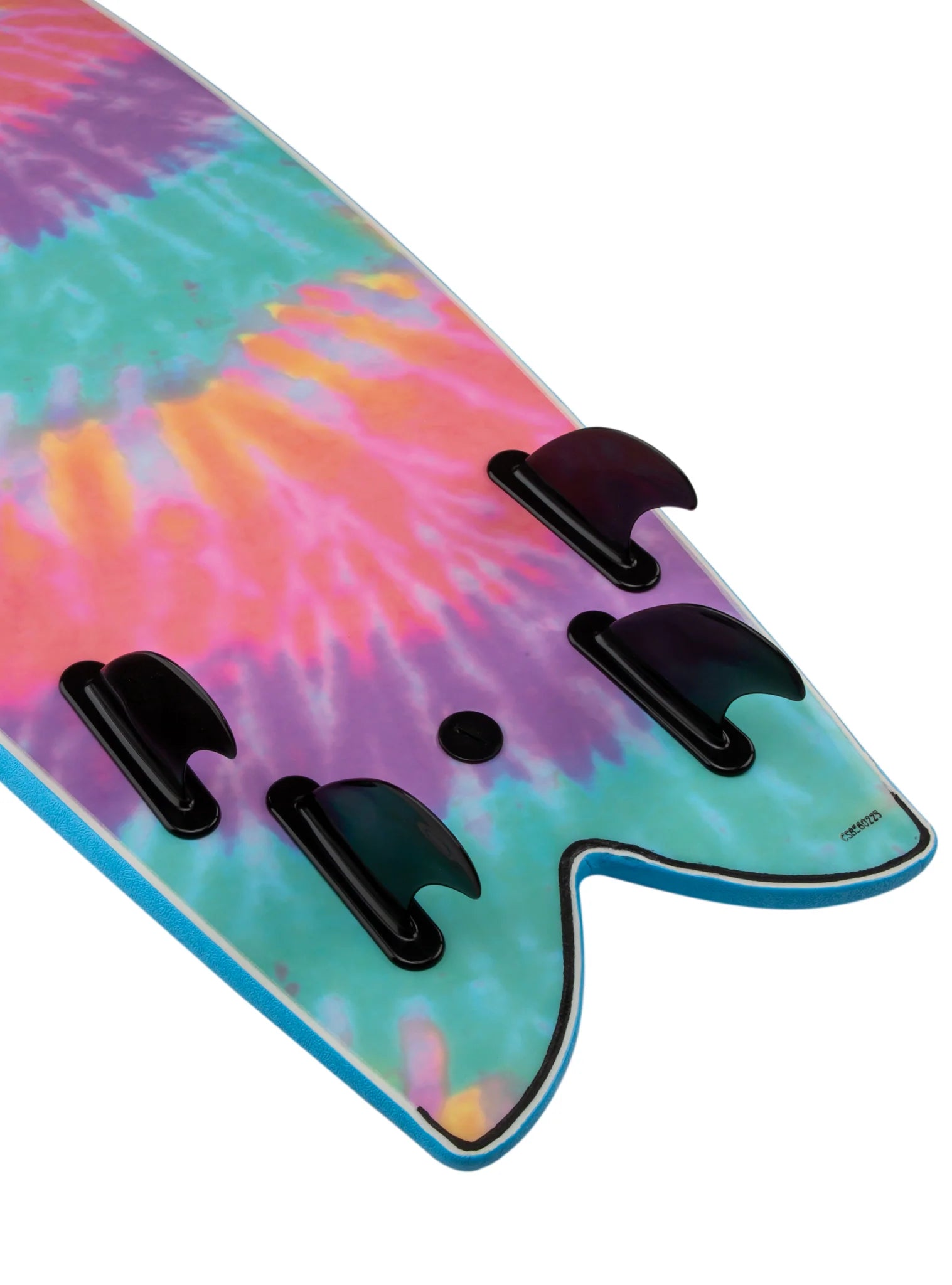 Surfboard Retro Fish x Ben Gravy 5'8 QUAD
