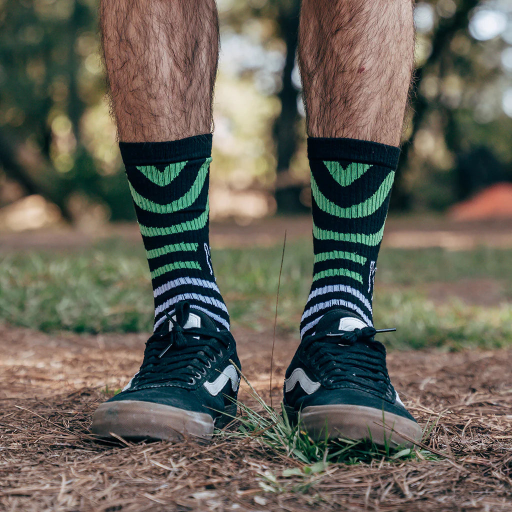 Calcetin Green Zebra
