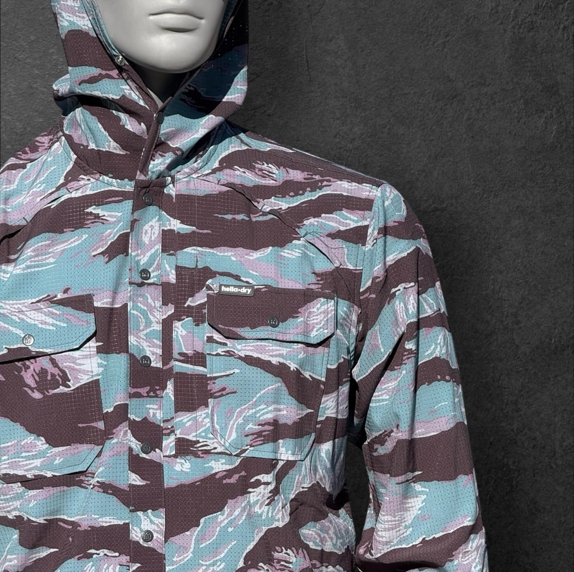 Hooded Shirt Field & Church LS