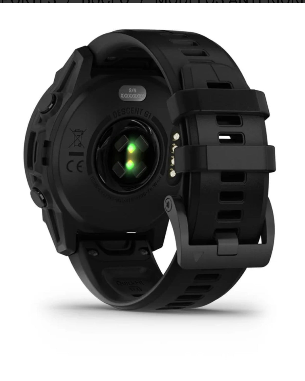 Descent™ G1 Solar, Negro