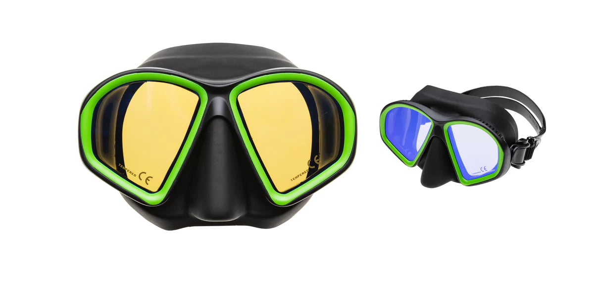 Kit De Máscara Y Esnórquel DISCOVERY - Striker Uv Key Lime