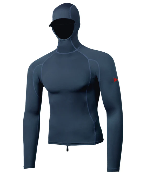 Hooded Rashguard Manga Larga