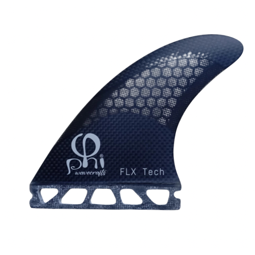Quillas 5 fins set Thruster/Quad AM2, AM1 Carbon fiber FLX Tech