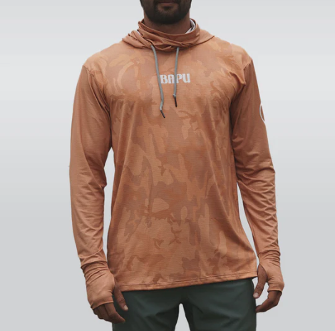 Waterman Fishing Hoodie Naranja
