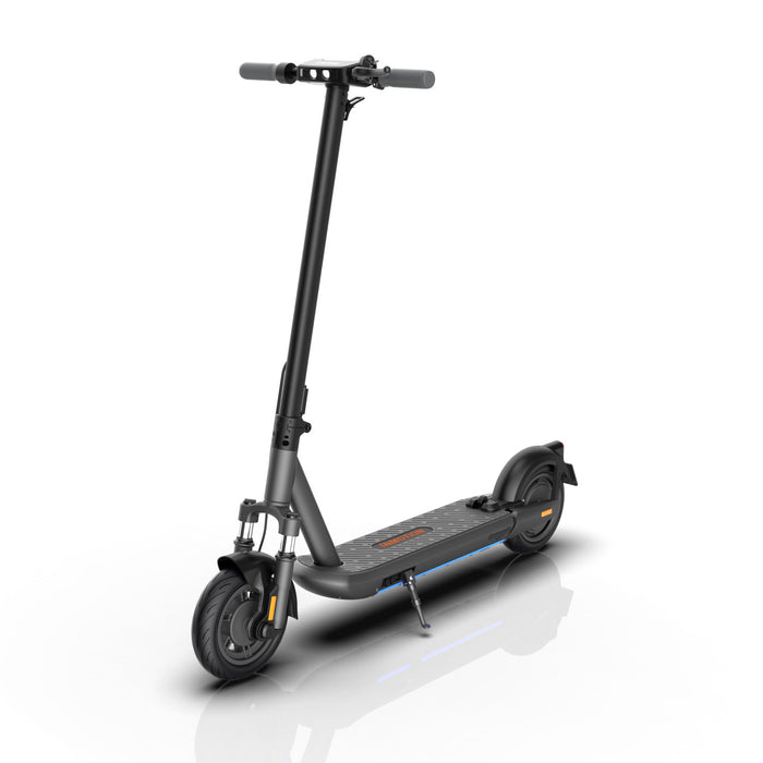Patín scooter eléctrico Inmotion S1F, diseñado para desplazamientos urbanos, con manillar y ruedas visibles en la imagen.